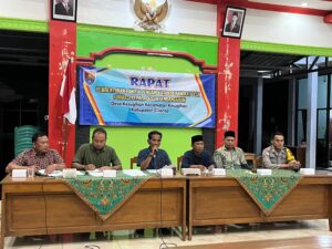 Rapat Pembentukan Panitia Pengangkatan Perangkat Desa Sendangarum Berjalan Lancar, Tekankan Prinsip Transparansi dan Partisipasi