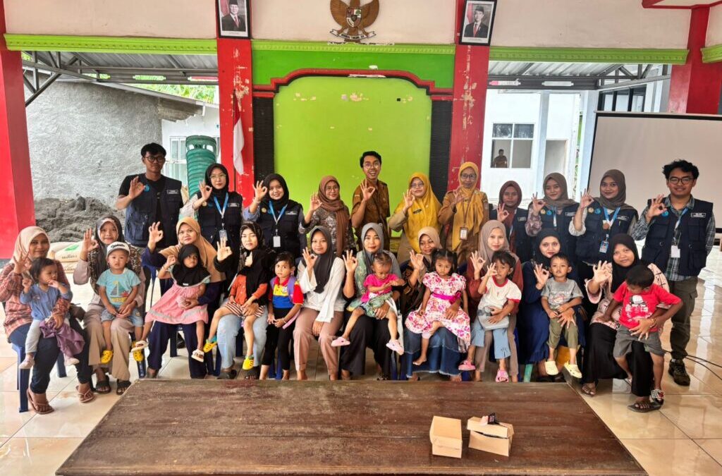 Kolaborasi KKN Unsoed dan Pemdes Kesugihan Gelar Sosialisasi Stunting