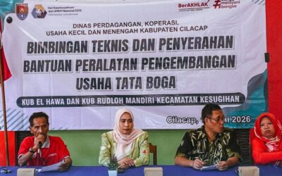 Bimtek dan Penyerahan Bantuan Peralatan Pengembangan Usaha Tata Boga bagi Kelompok Usaha Bersama