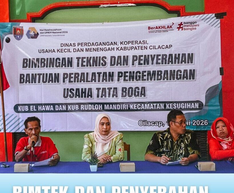 Bimtek dan Penyerahan Bantuan Peralatan Pengembangan Usaha Tata Boga bagi Kelompok Usaha Bersama