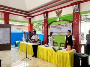 Pelaksanaan Ujian Tulis Pengisian Jabatan Kadus Sendang Arum Berjalan Lancar dan Transparan